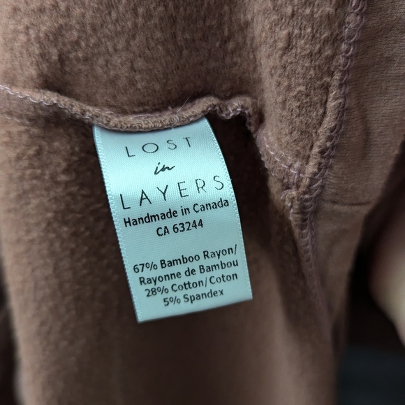 Lost in Layers Fleece lined sweater - Size 1 - 2X - Picture 6 of 8